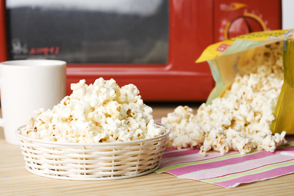 microwave popcorn
