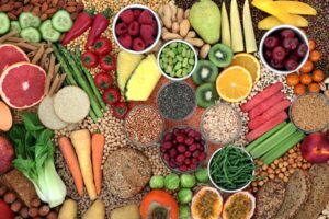 high-fiber diet