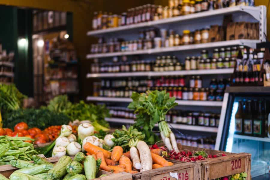 store-bought foods