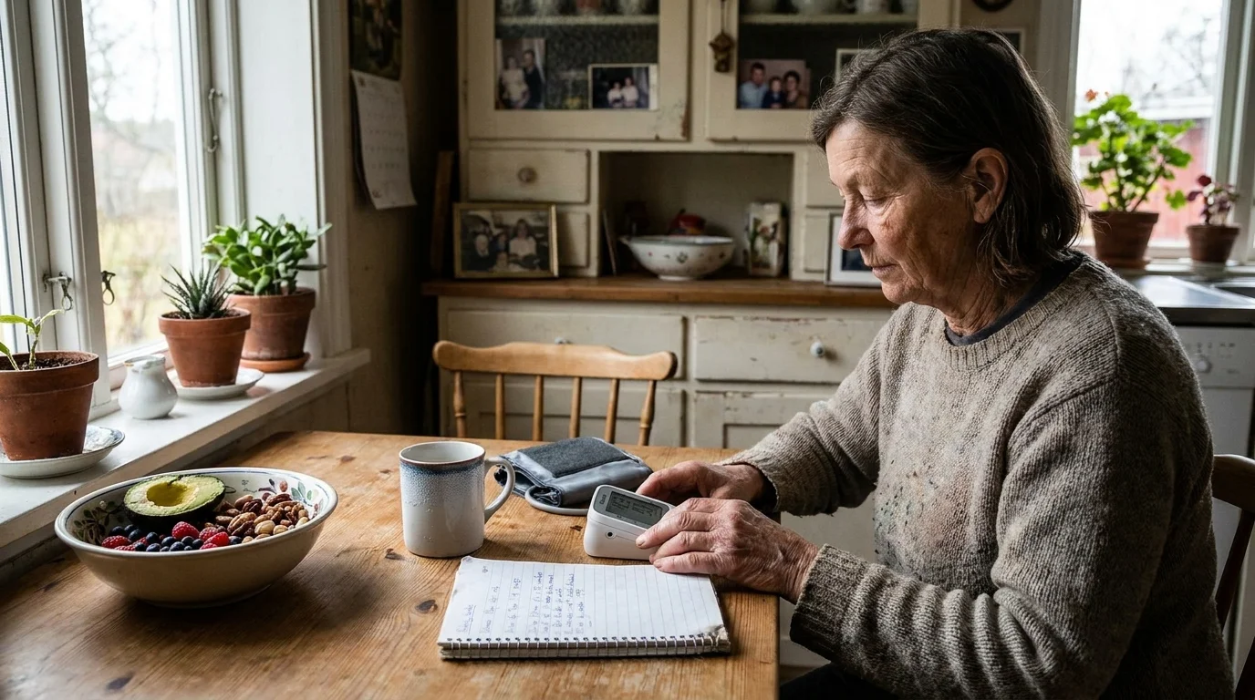 Editorial photograph illustrating: Monitoring Your Biomarkers and Safety