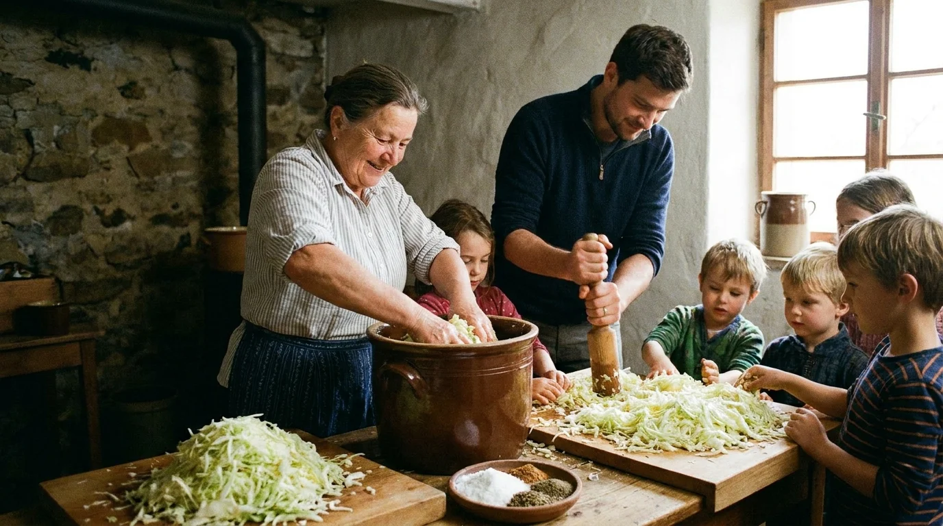 2. Traditional Fermented Sauerkraut