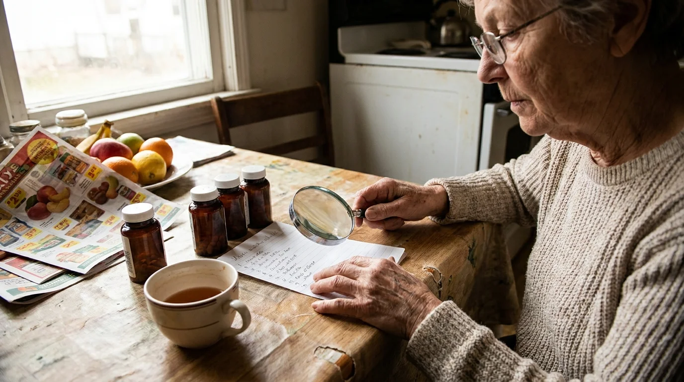 Editorial photograph illustrating: Medical Monitoring and Supplement Safety