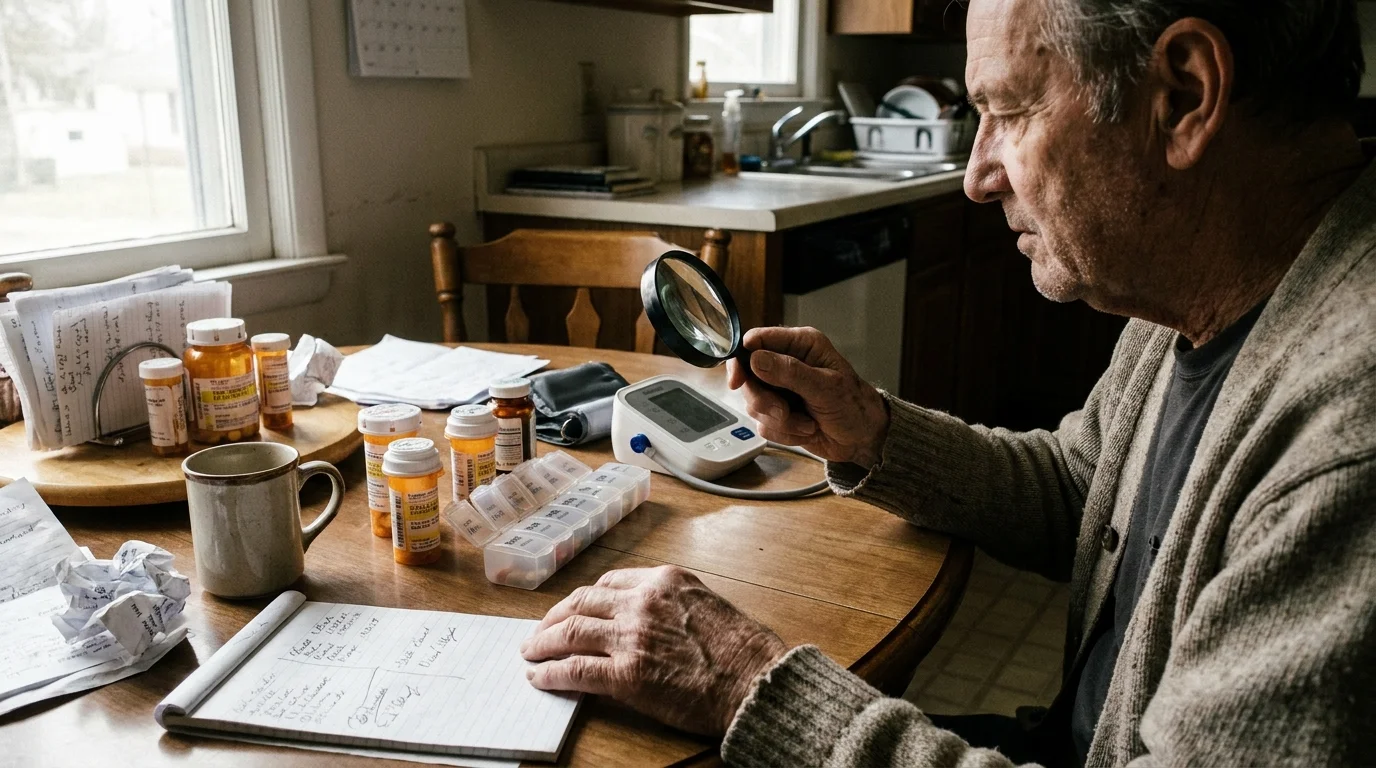 Editorial photograph illustrating: Monitoring Biomarkers and Navigating Medication Interactions